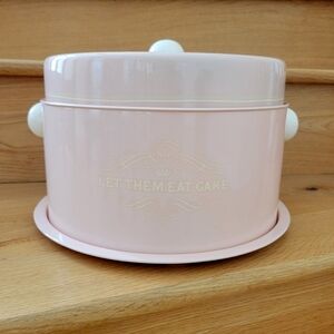 PINK RETRO STYLE CAKE CARRIER